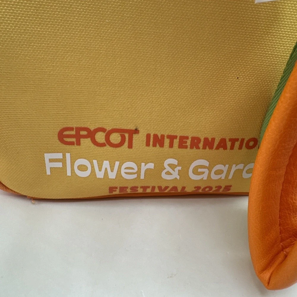 Disney‎ Parks Loungefly 2025 EPCOT Flower & Garden Orange Bird Backpack NEW NWT